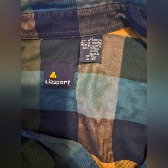 Vtg LIZSPORT Outerwear Shirt Jacket Skateboard‎ Hiking Outdoor Sz M - Picture 3 of 8